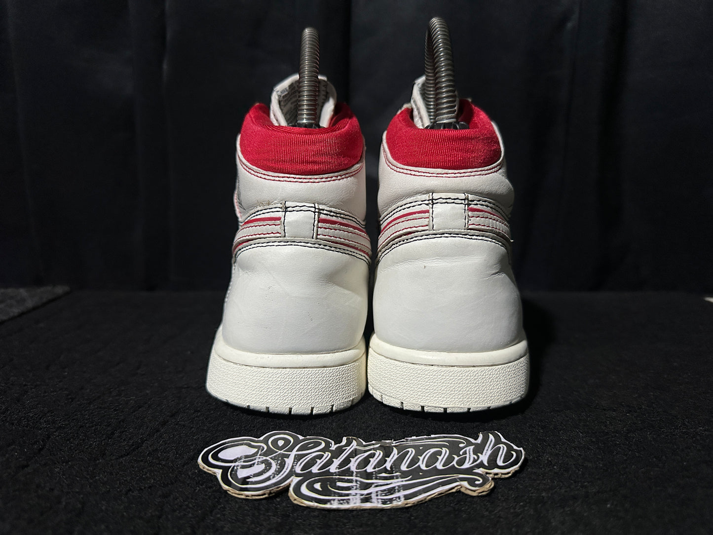 Nike Air "JORDAN 1" (RETRO) "PHANTOM GYM RED SAIL" High