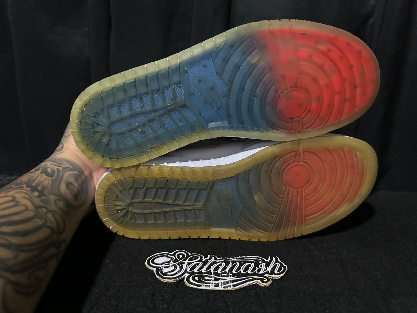 Nike Air "JORDAN 1" (RETRO) "ZOOM" (RACER BLUE WHITE) High