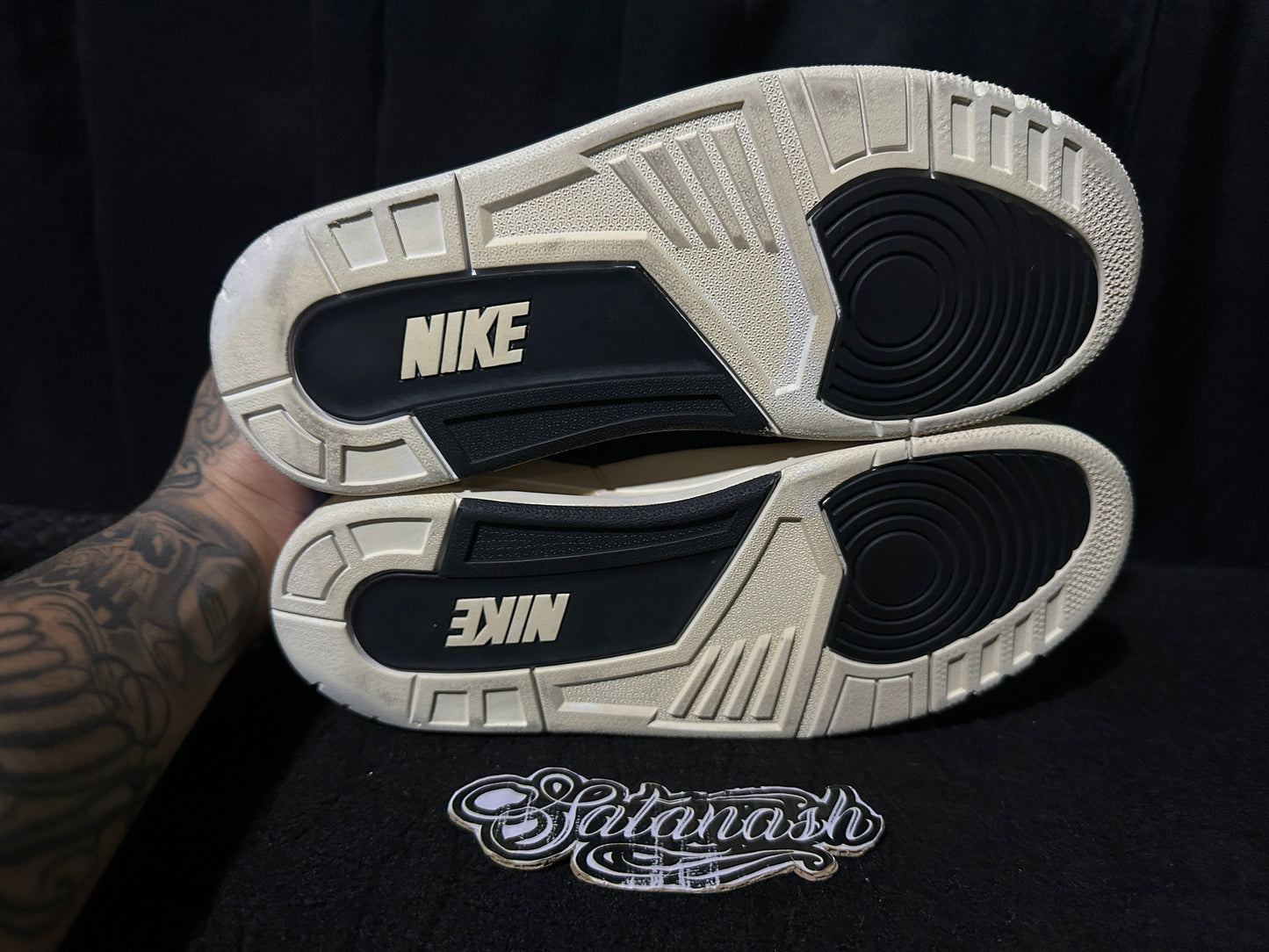 Nike Air "JORDAN 3" X "FRAGMENT DESIGN" (RETRO) "WHITE BLUE BLACK" Low