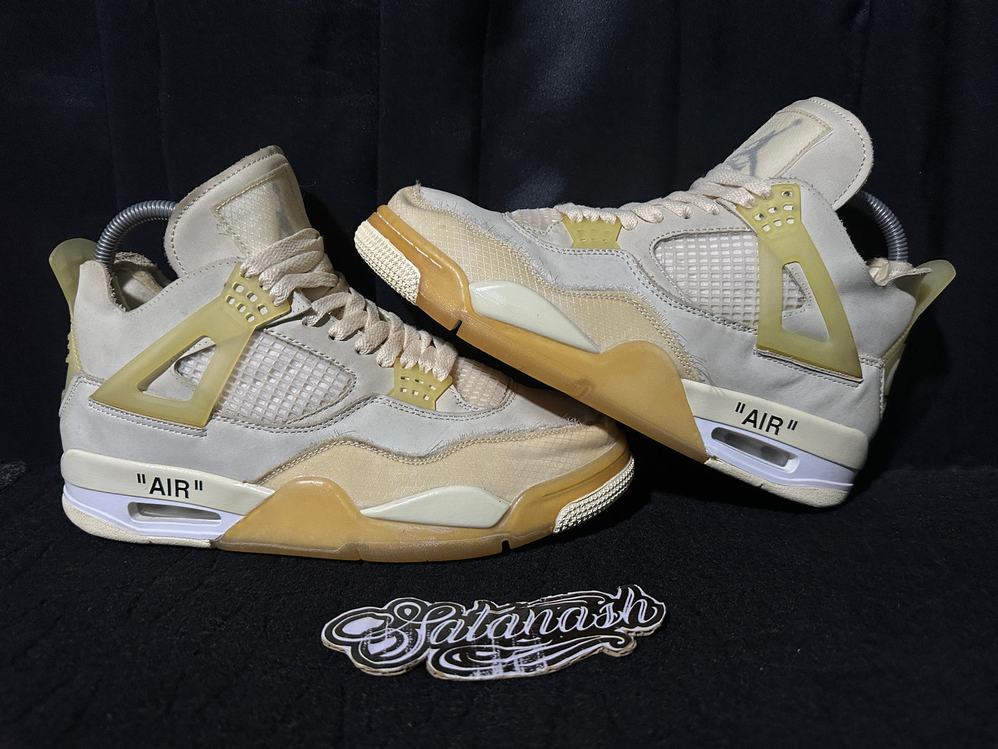 Nike Air "JORDAN 4" X "OFF-WHITE"