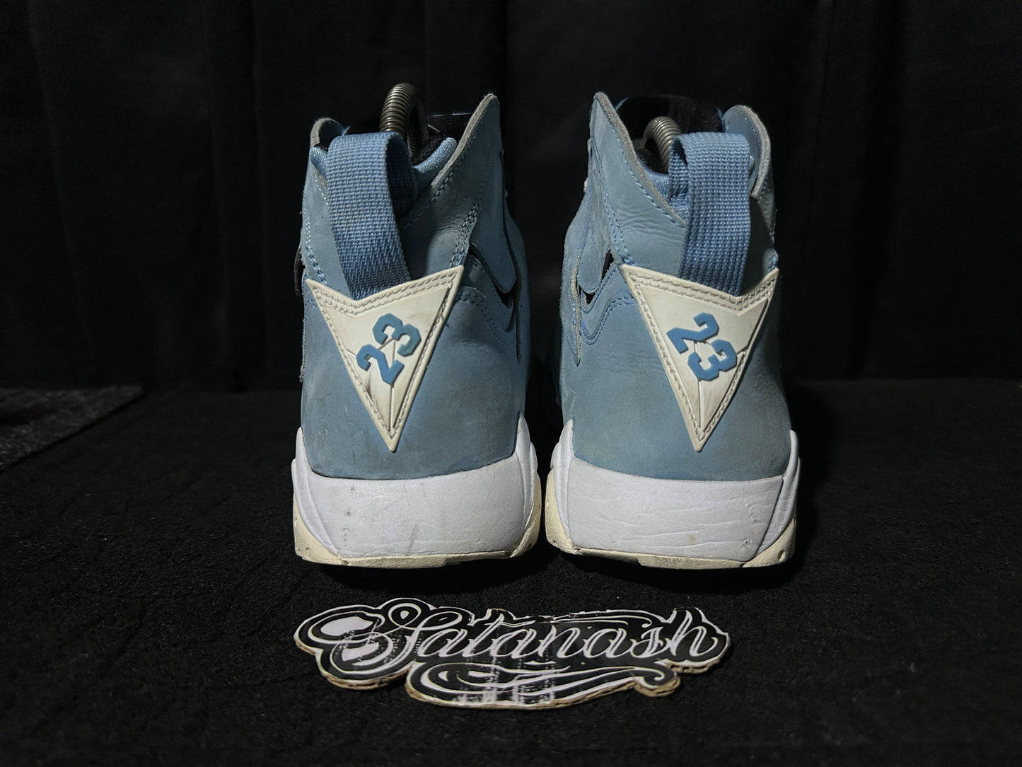 Nike Air "JORDAN 7" (RETRO) "PANTONE" (UNIVERSITY BLUE WHITE) Mid