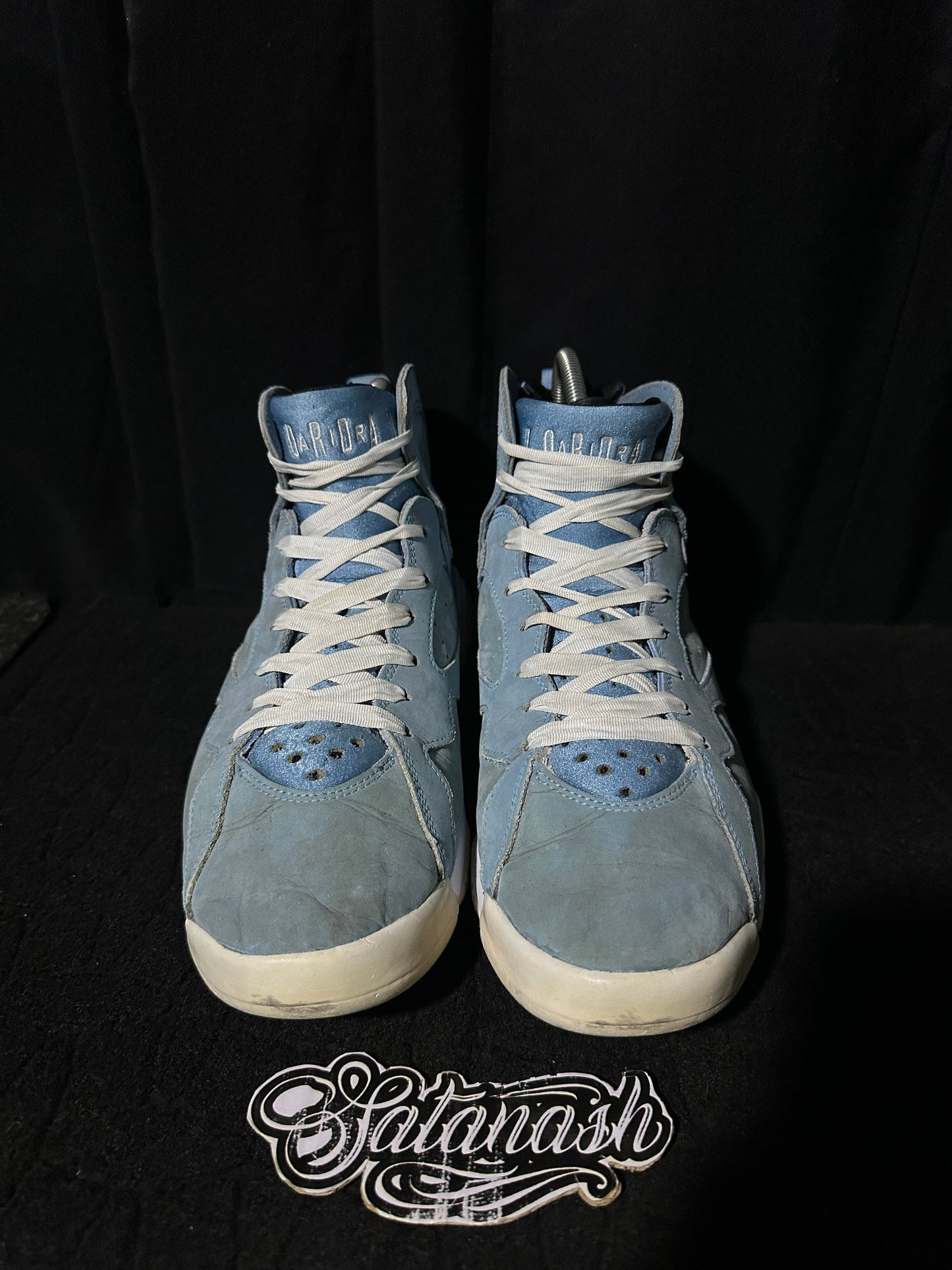 Nike Air "JORDAN 7" (RETRO) "PANTONE" (UNIVERSITY BLUE WHITE) Mid