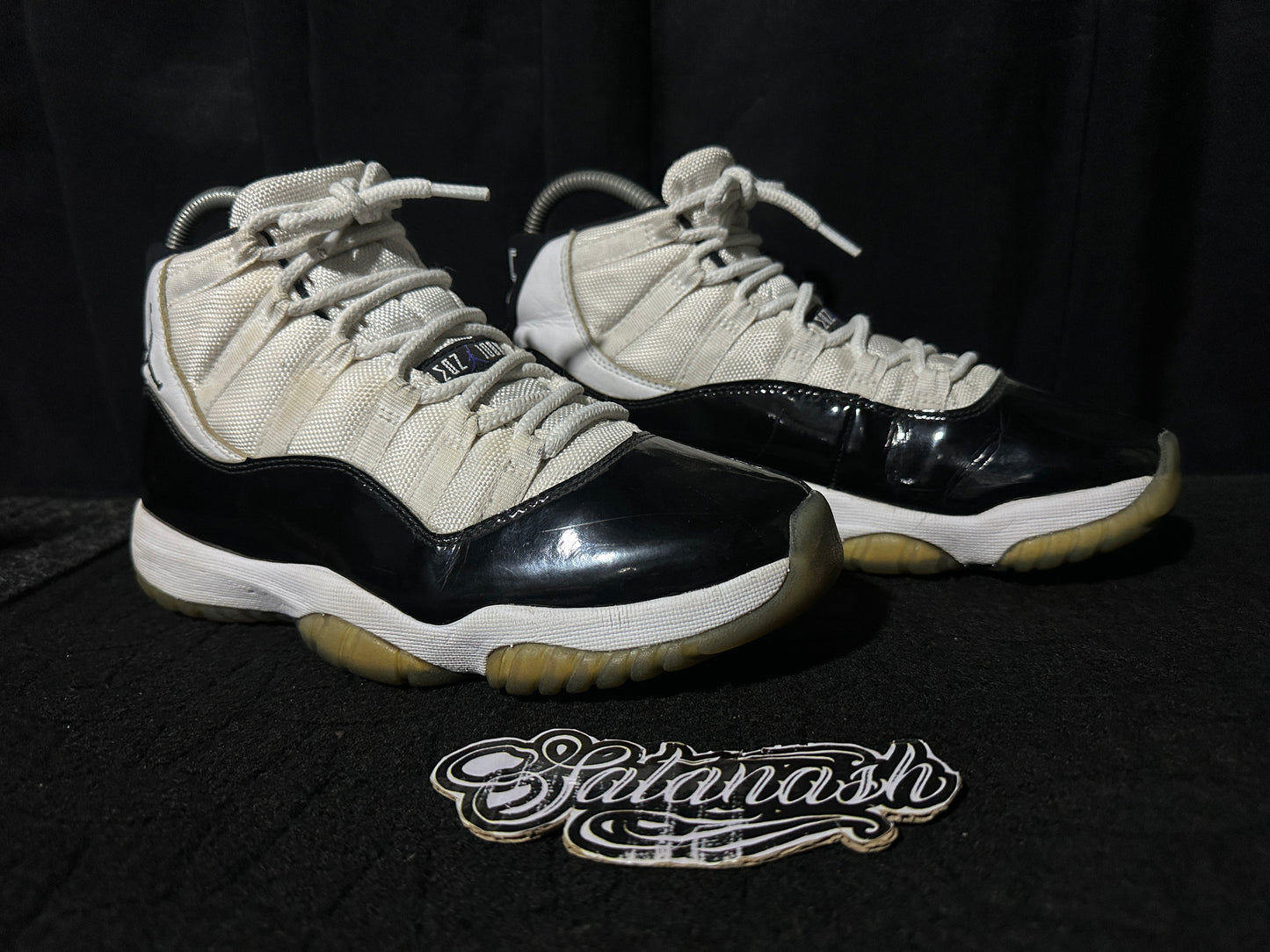 Nike Air "JORDAN 11" (RETRO) "CONCORD" (WHITE BLACK CONCORD) High