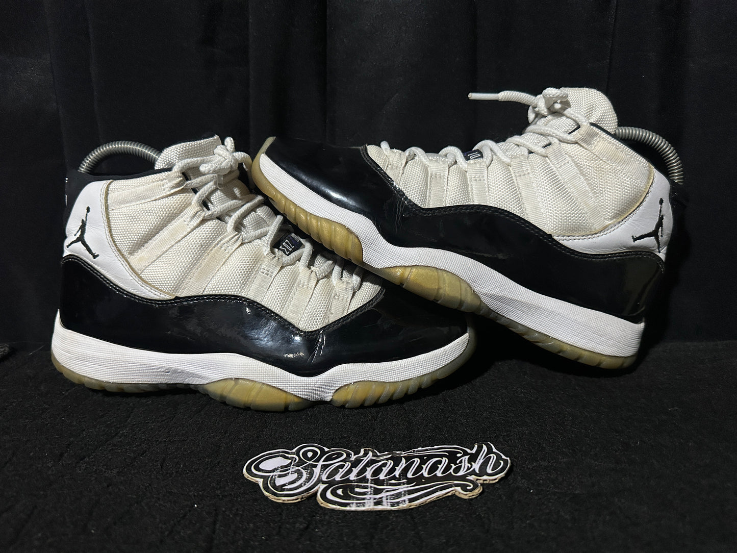 Nike Air "JORDAN 11" (RETRO) "CONCORD" (WHITE BLACK CONCORD) High