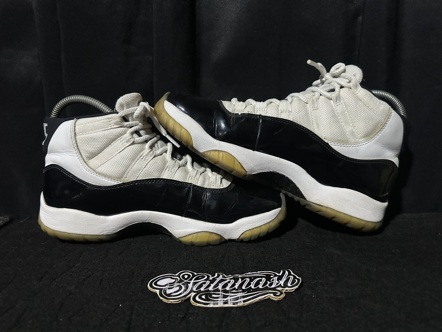 Nike Air "JORDAN 11" (RETRO) "CONCORD" (WHITE BLACK CONCORD) High