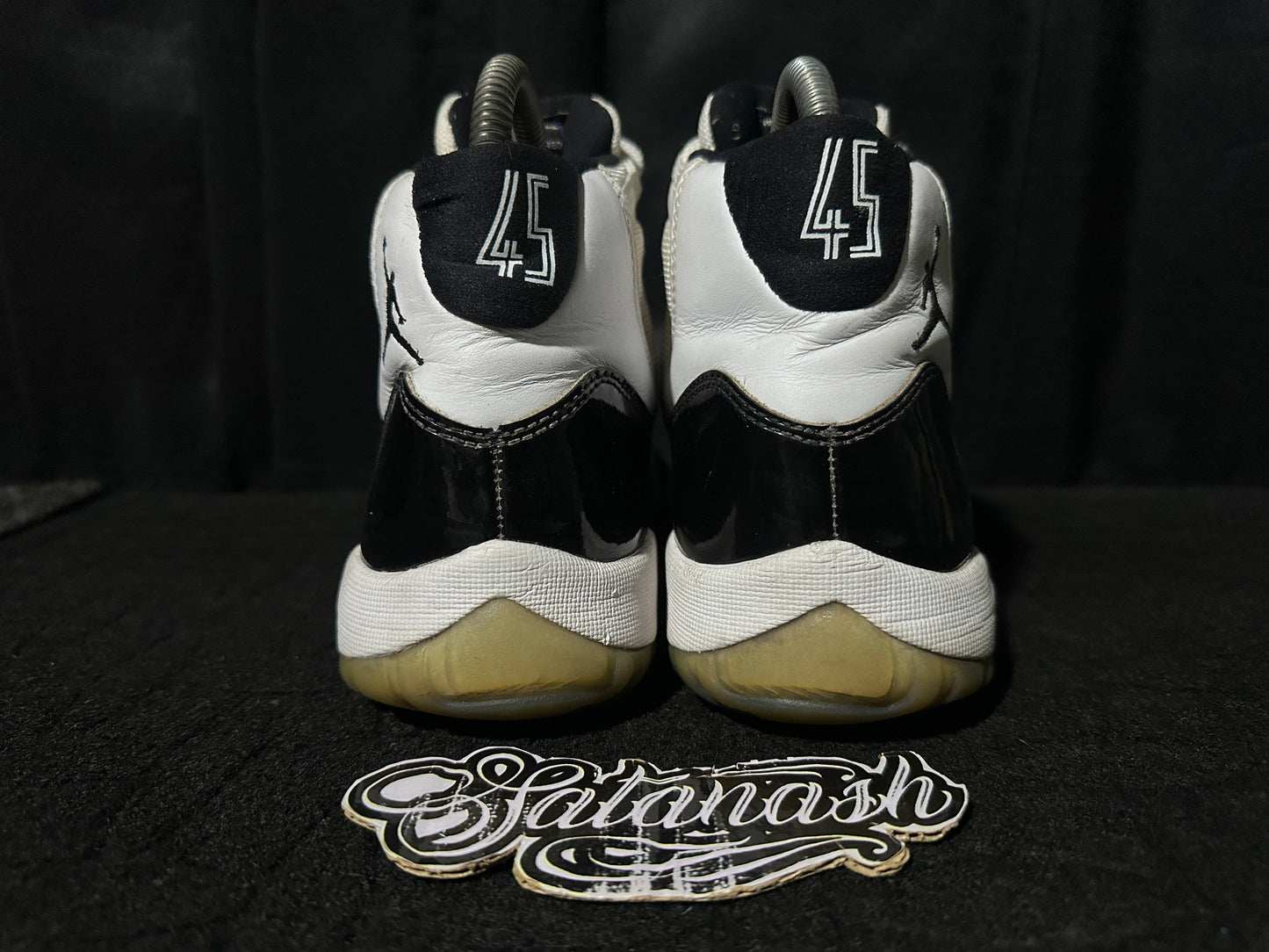 Nike Air "JORDAN 11" (RETRO) "CONCORD" (WHITE BLACK CONCORD) High