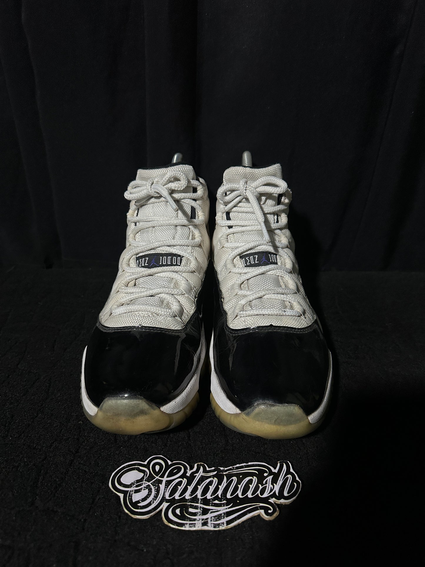 Nike Air "JORDAN 11" (RETRO) "CONCORD" (WHITE BLACK CONCORD) High