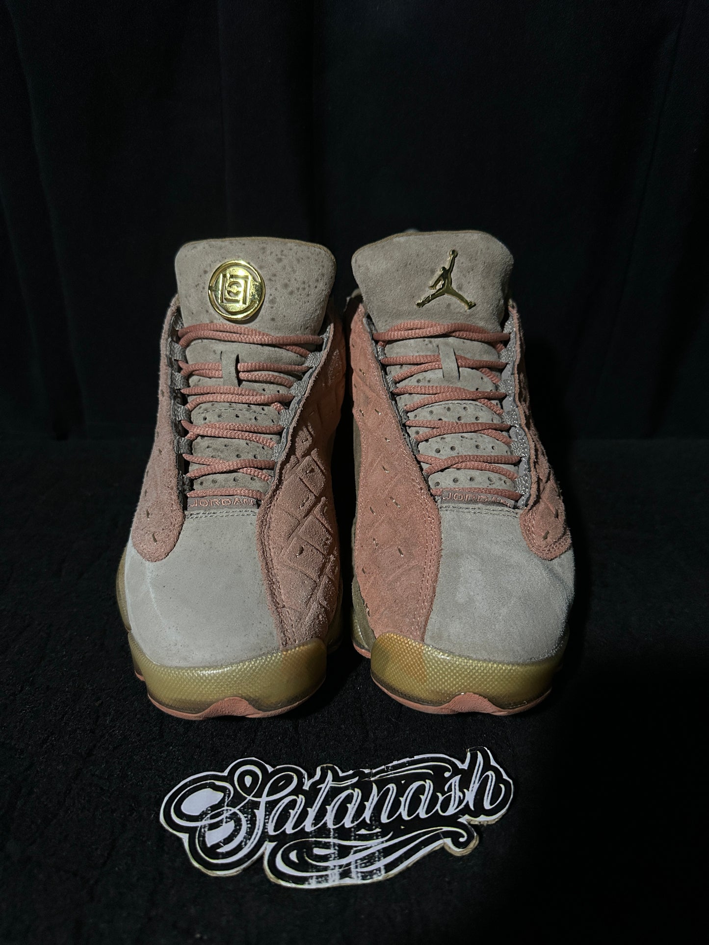 Nike Air "JORDAN 13" X "CLOT" (RETRO) "SEPIA STONE TERRA BLUSH CANTEEN" Low