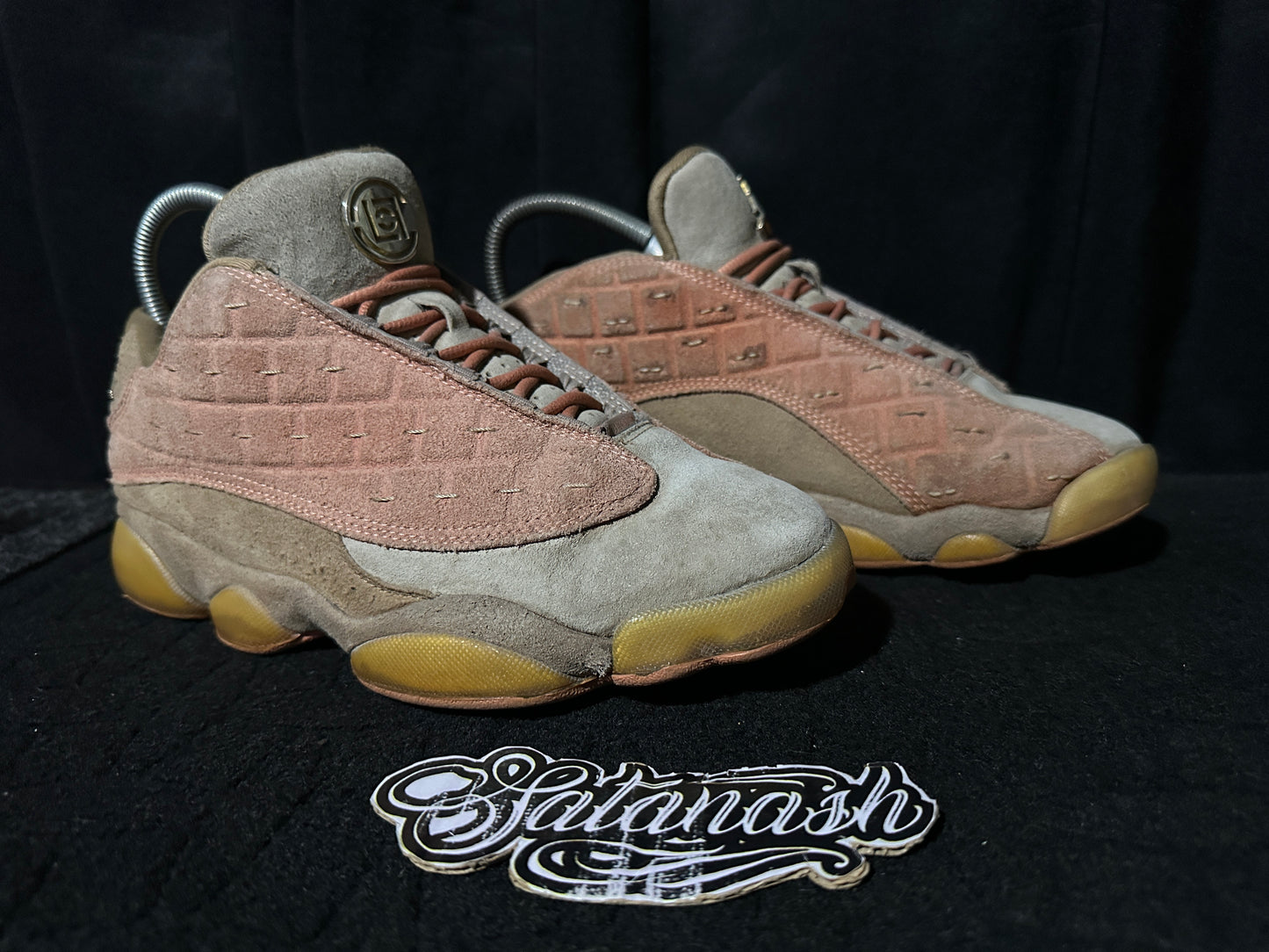Nike Air "JORDAN 13" X "CLOT" (RETRO) "SEPIA STONE TERRA BLUSH CANTEEN" Low