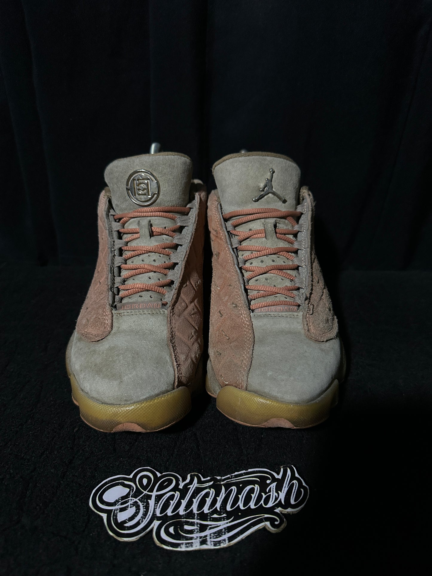 Nike Air "JORDAN 13" X "CLOT" (RETRO) "SEPIA STONE TERRA BLUSH CANTEEN" Low