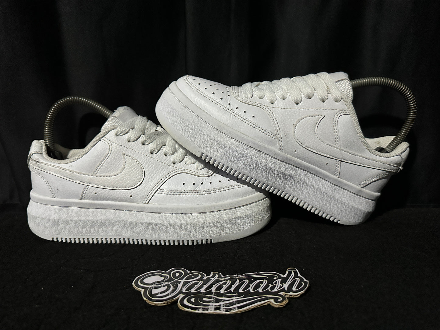 Nike Classic "COURT VISION" (ALTA) "TRUE WHITE" Low