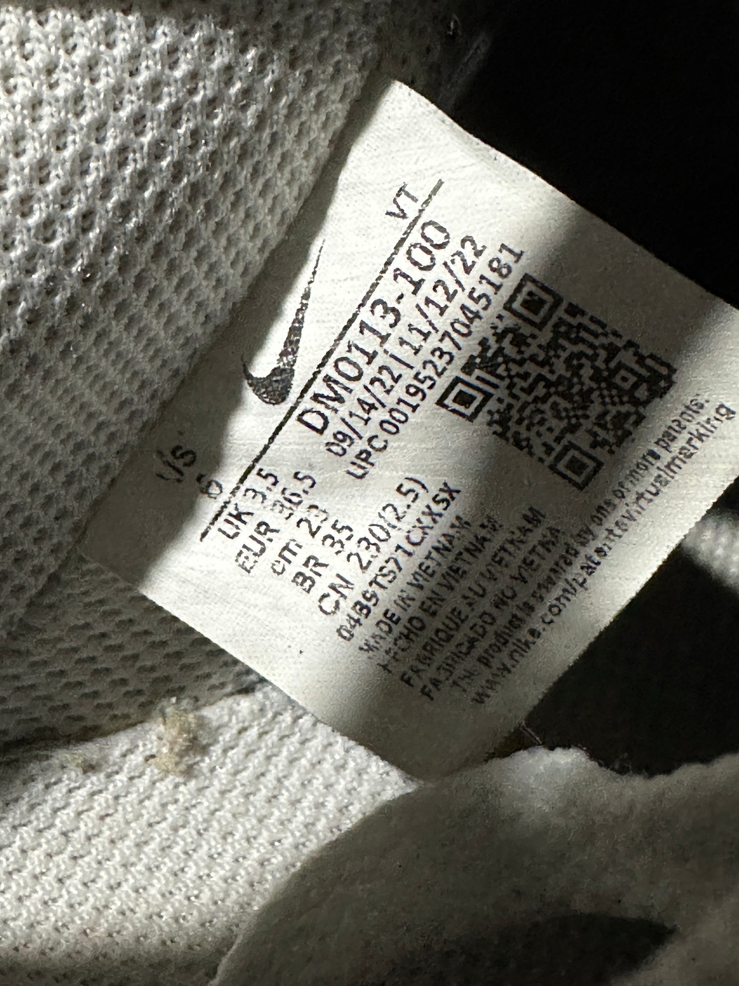 Nike Classic "COURT VISION" (ALTA) "TRUE WHITE" Low