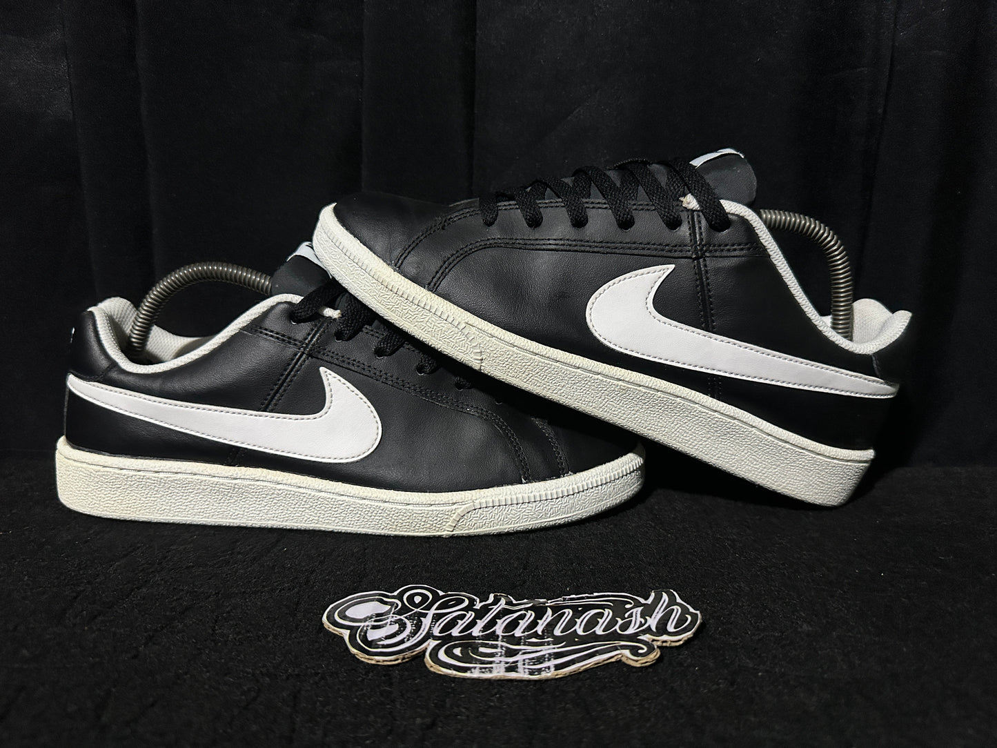 Nike Classic "COURT ROYALE" (BLACK WHITE) Low