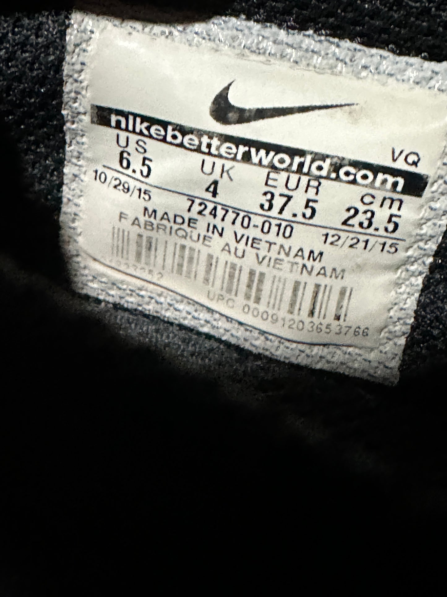 Nike Classic "TOKI" (SLIP ON) "BLACK WHITE" Low