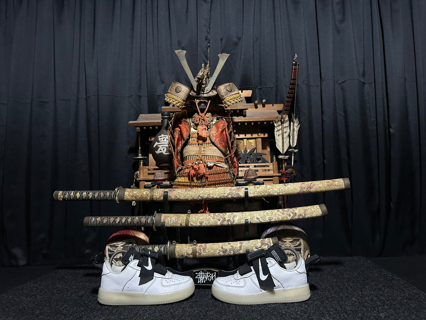 Nike Classic "AIR FORCE 1" (UTILITY) "WHITE BLACK ICEY" Low