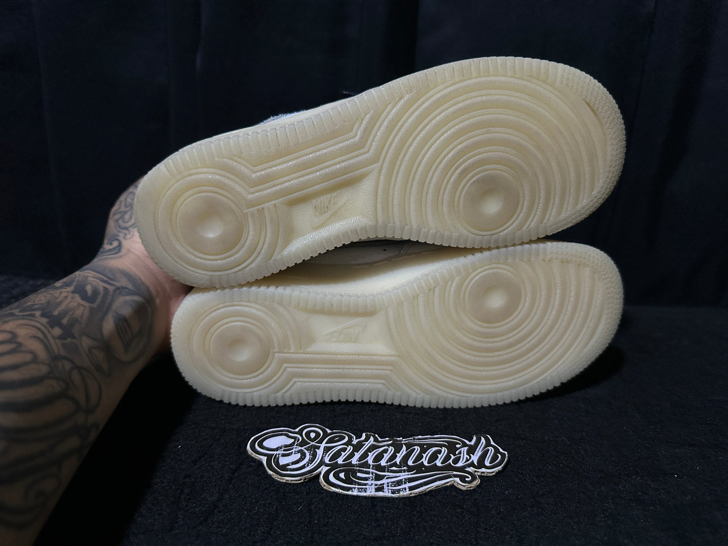 Nike Classic "AIR FORCE 1" (UTILITY) "WHITE BLACK ICEY" Low