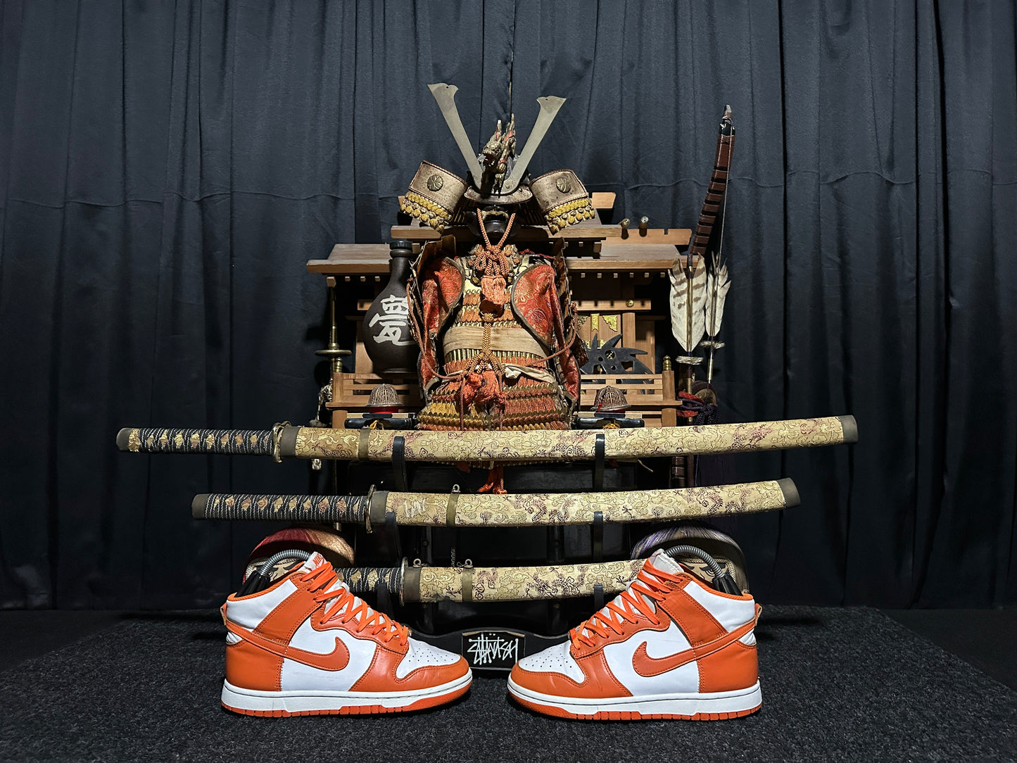 Nike Classic "DUNK" (HIGH SYRACUSE) "ORANGE BLAZE WHITE" 2021 Mid