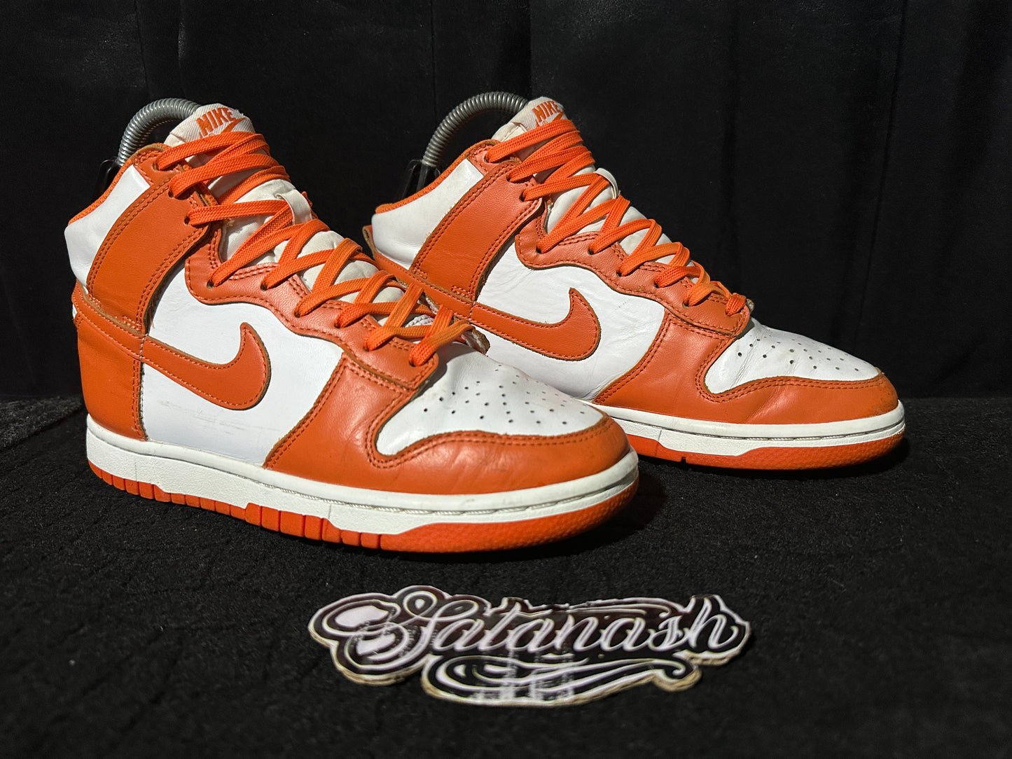 Nike Classic "DUNK" (HIGH SYRACUSE) "ORANGE BLAZE WHITE" 2021 Mid