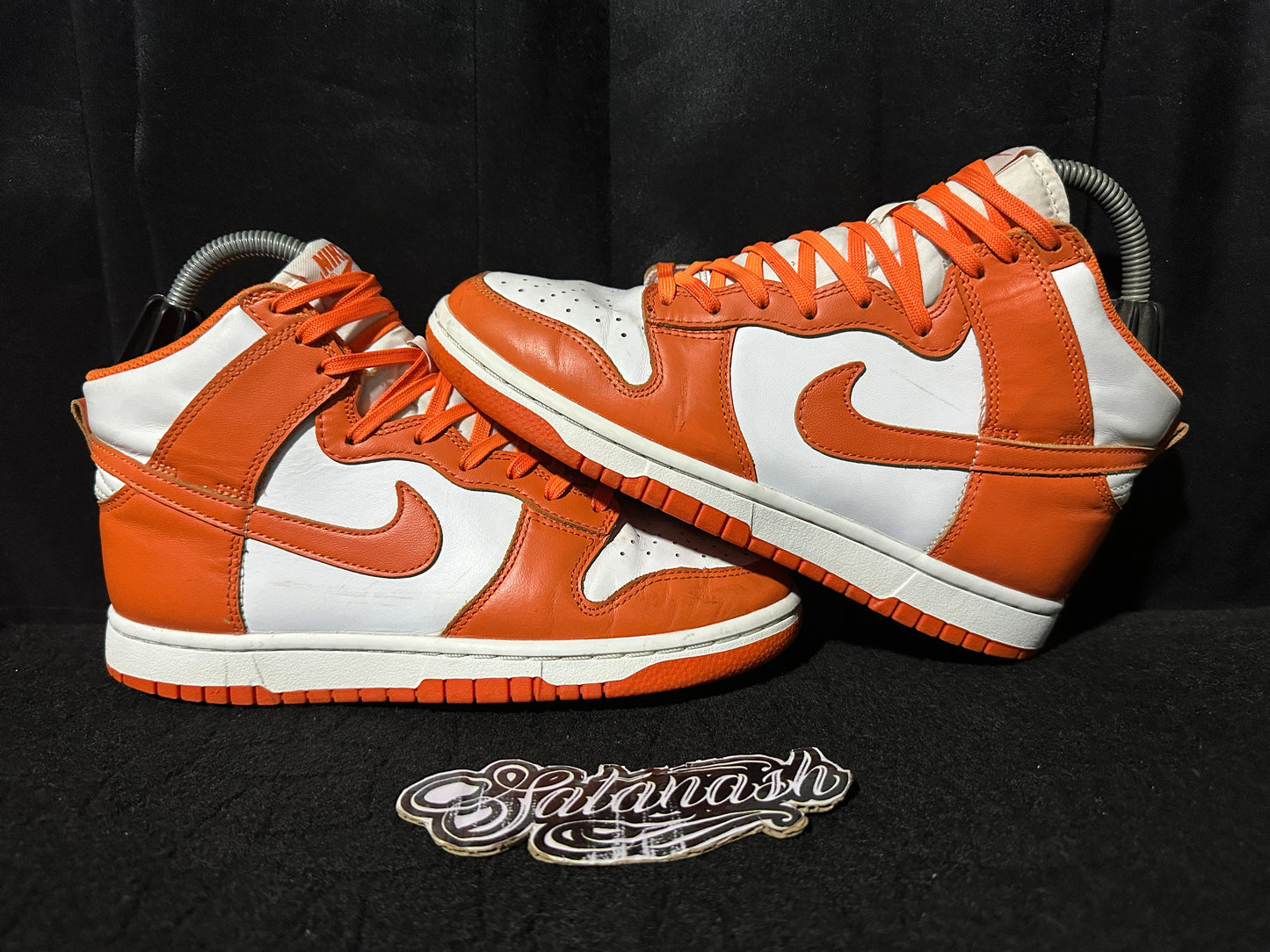 Nike Classic "DUNK" (HIGH SYRACUSE) "ORANGE BLAZE WHITE" 2021 Mid