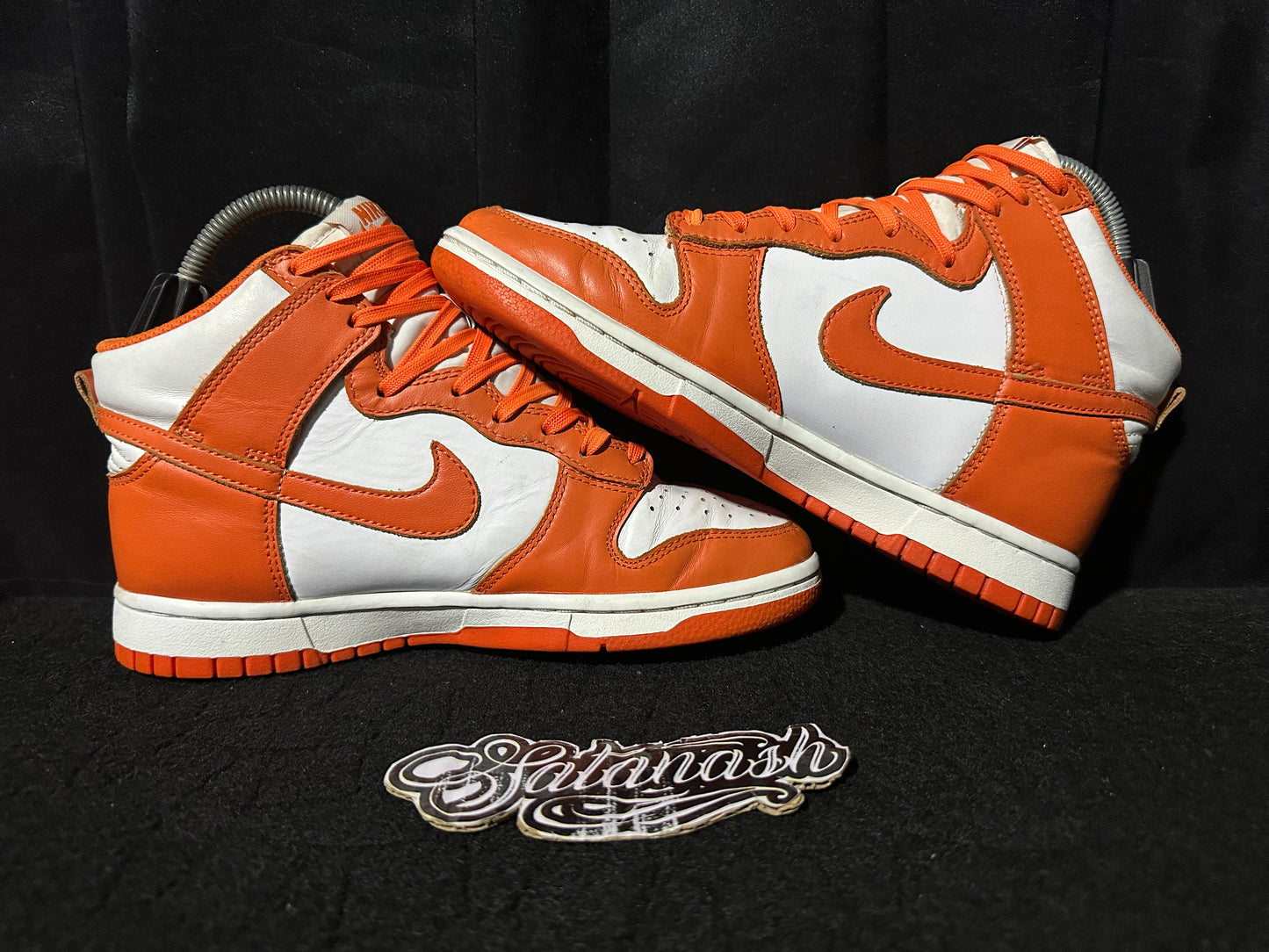 Nike Classic "DUNK" (HIGH SYRACUSE) "ORANGE BLAZE WHITE" 2021 Mid