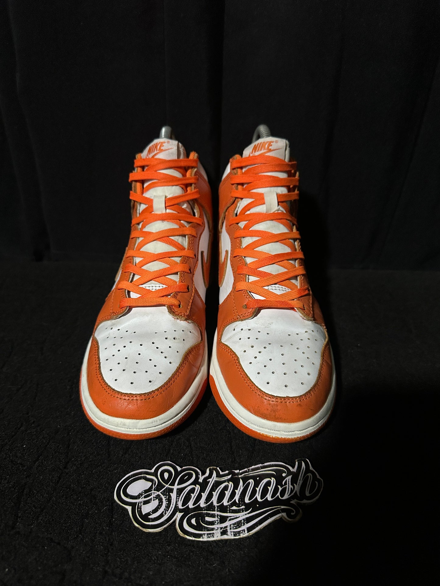 Nike Classic "DUNK" (HIGH SYRACUSE) "ORANGE BLAZE WHITE" 2021 Mid