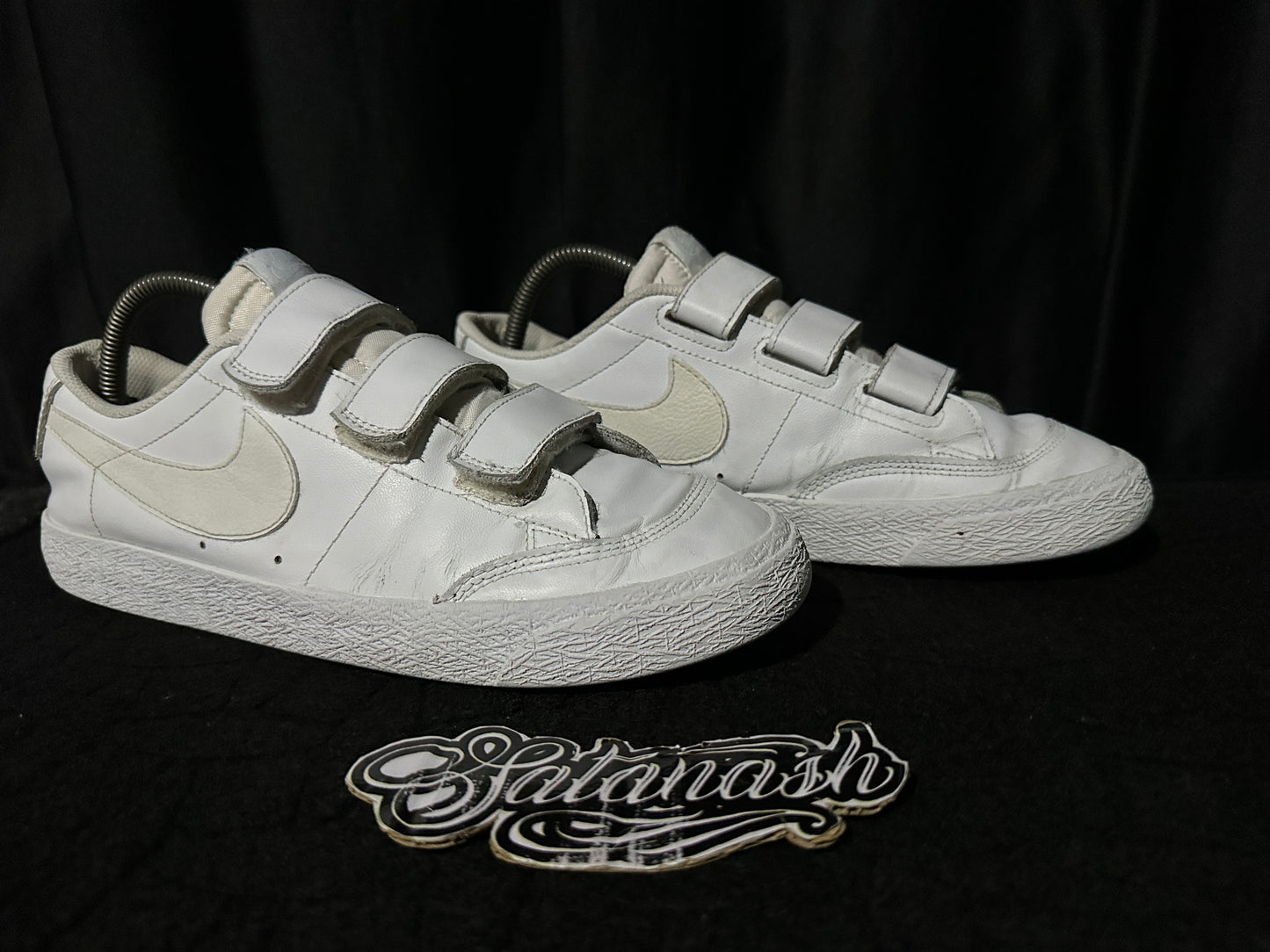Nike Classic "BLAZER" (VELCRO) "TRUE WHITE" low