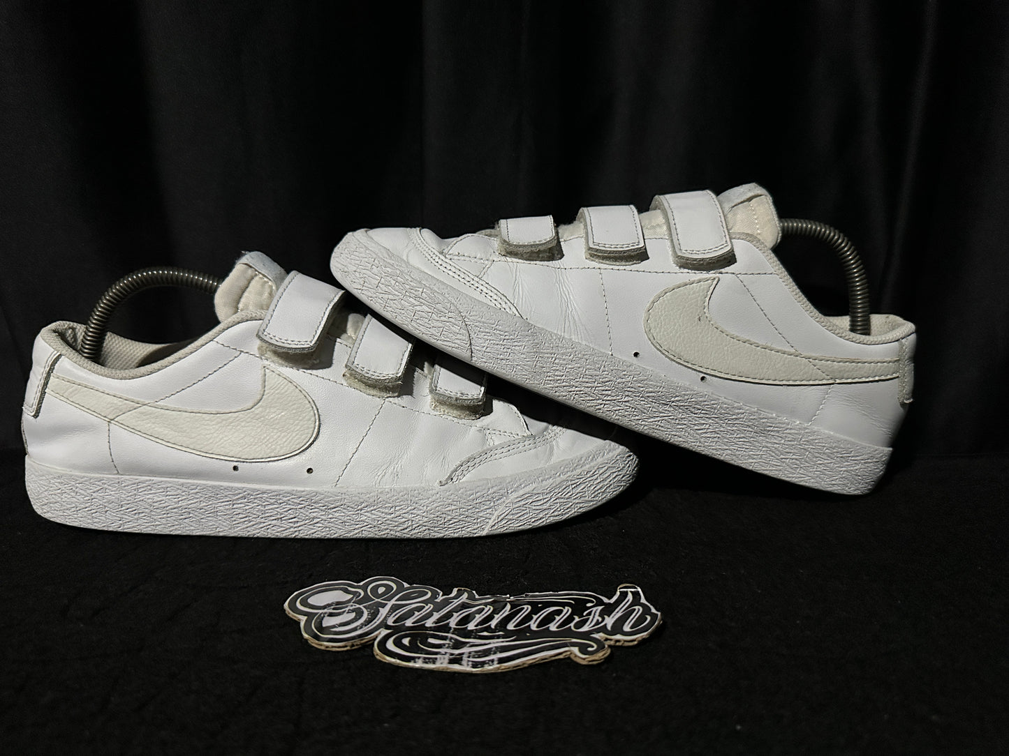 Nike Classic "BLAZER" (VELCRO) "TRUE WHITE" low