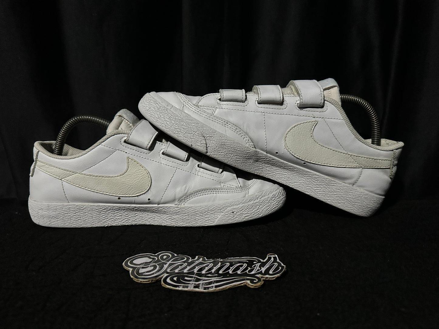 Nike Classic "BLAZER" (VELCRO) "TRUE WHITE" low