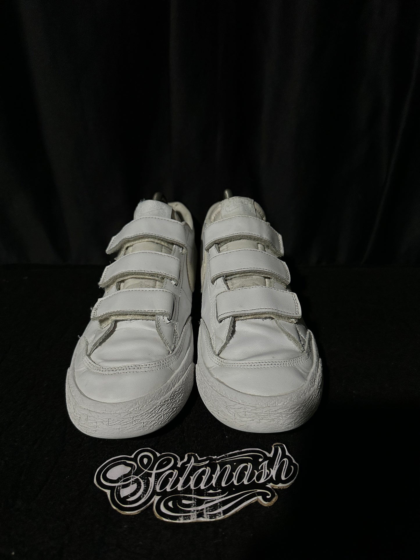 Nike Classic "BLAZER" (VELCRO) "TRUE WHITE" low