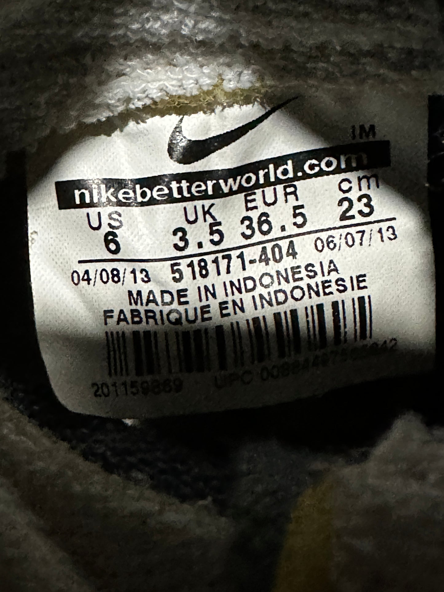 Nike Classic "BLAZER" (VNTG) "GRIS ANTHRACITE WHITE" High