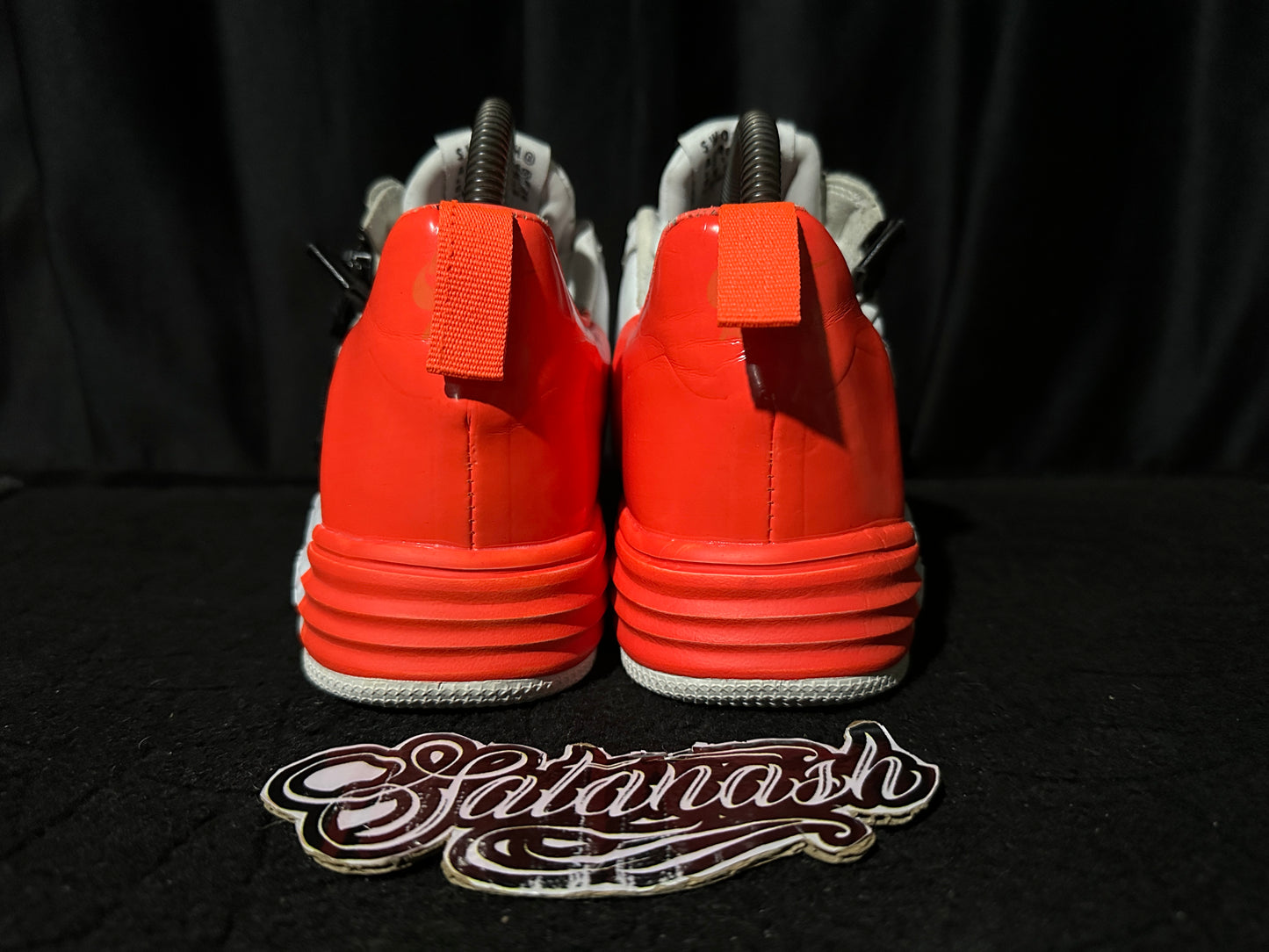 Nike Classic "LUNAR FORCE 1" X "ACRONYM" (WHITE BRIGHT CRIMSON BLACK) Low