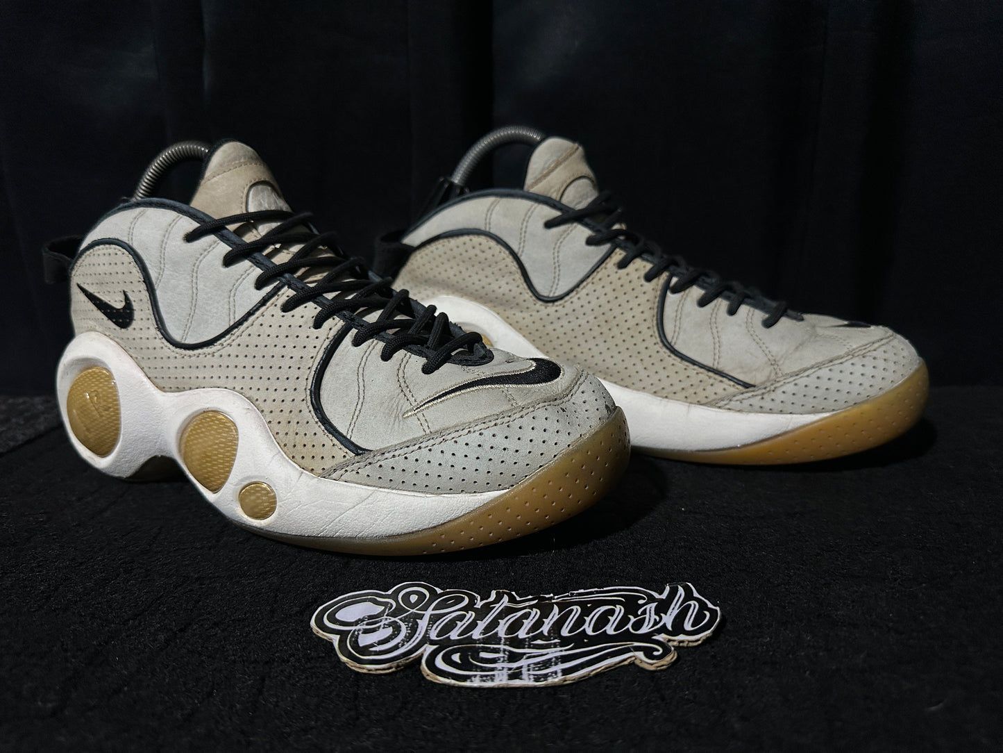 Nike Air "ZOOM" (FLIGHT 95) "MUSHROOM BLACK SAIL" Mid
