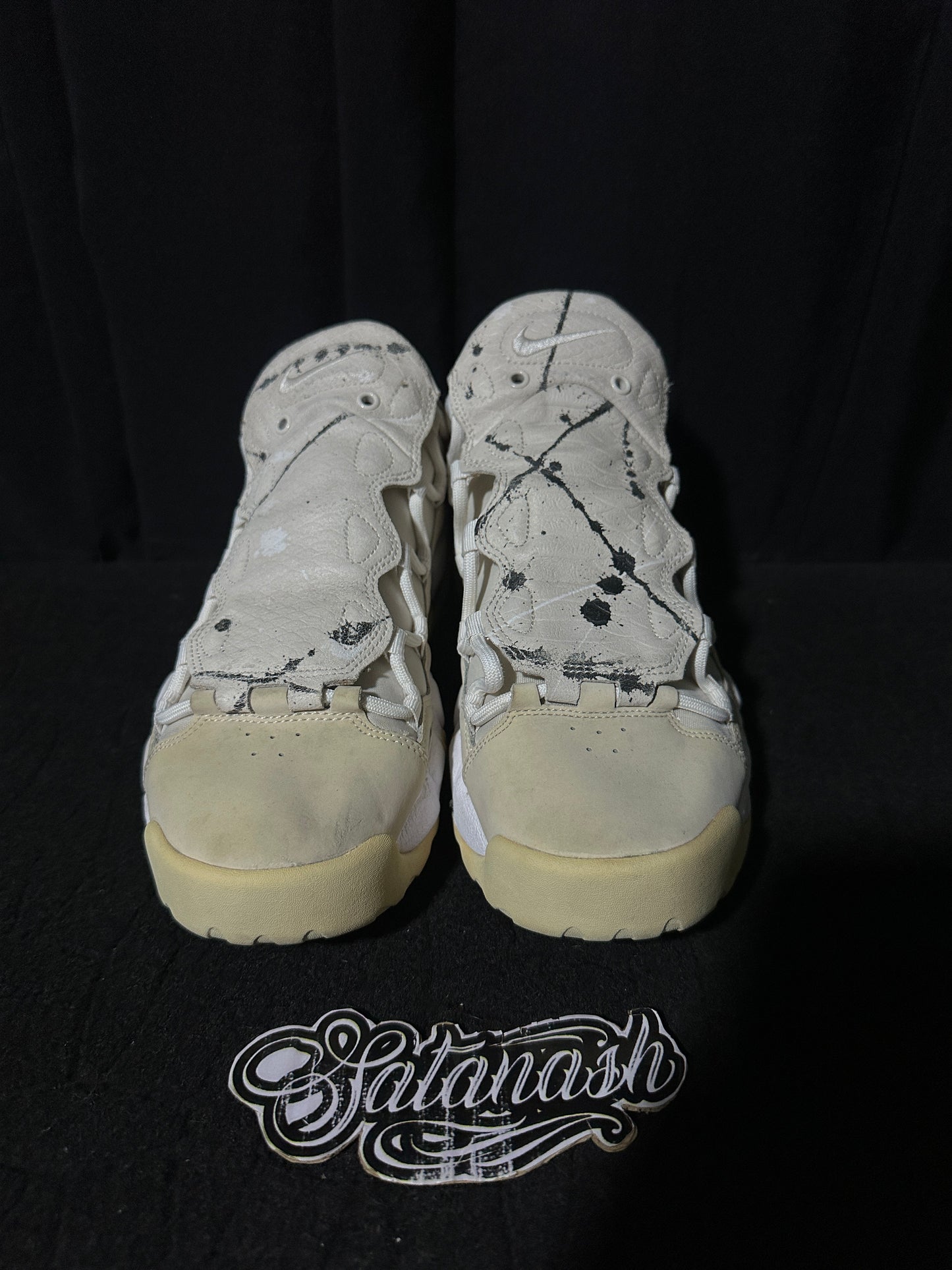 Nike Air "MORE MONEY" (PHANTOM SNAKE SKIN) "BEIGE WHITE" Low Rare