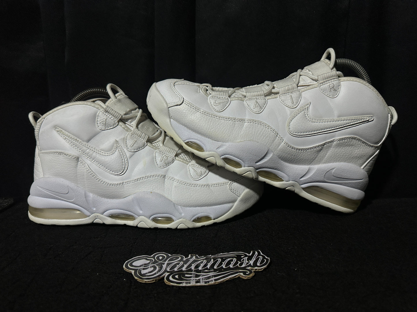 Nike "AIRMAX" (UPTEMPO 95) "TRUE WHITE" Mid