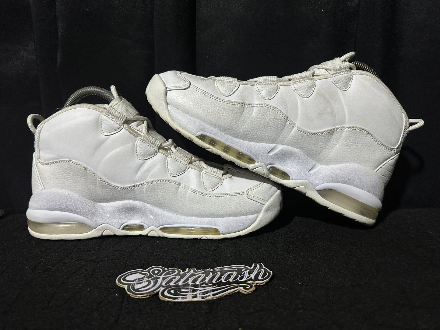Nike "AIRMAX" (UPTEMPO 95) "TRUE WHITE" Mid