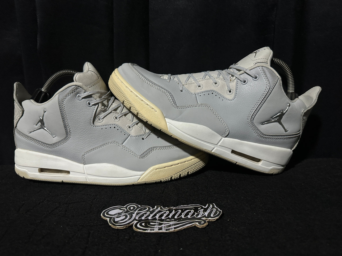 Nike Classic "COURTSIDE 23" (COOL GREY FOG METALLIC SILVER WHITE) Low