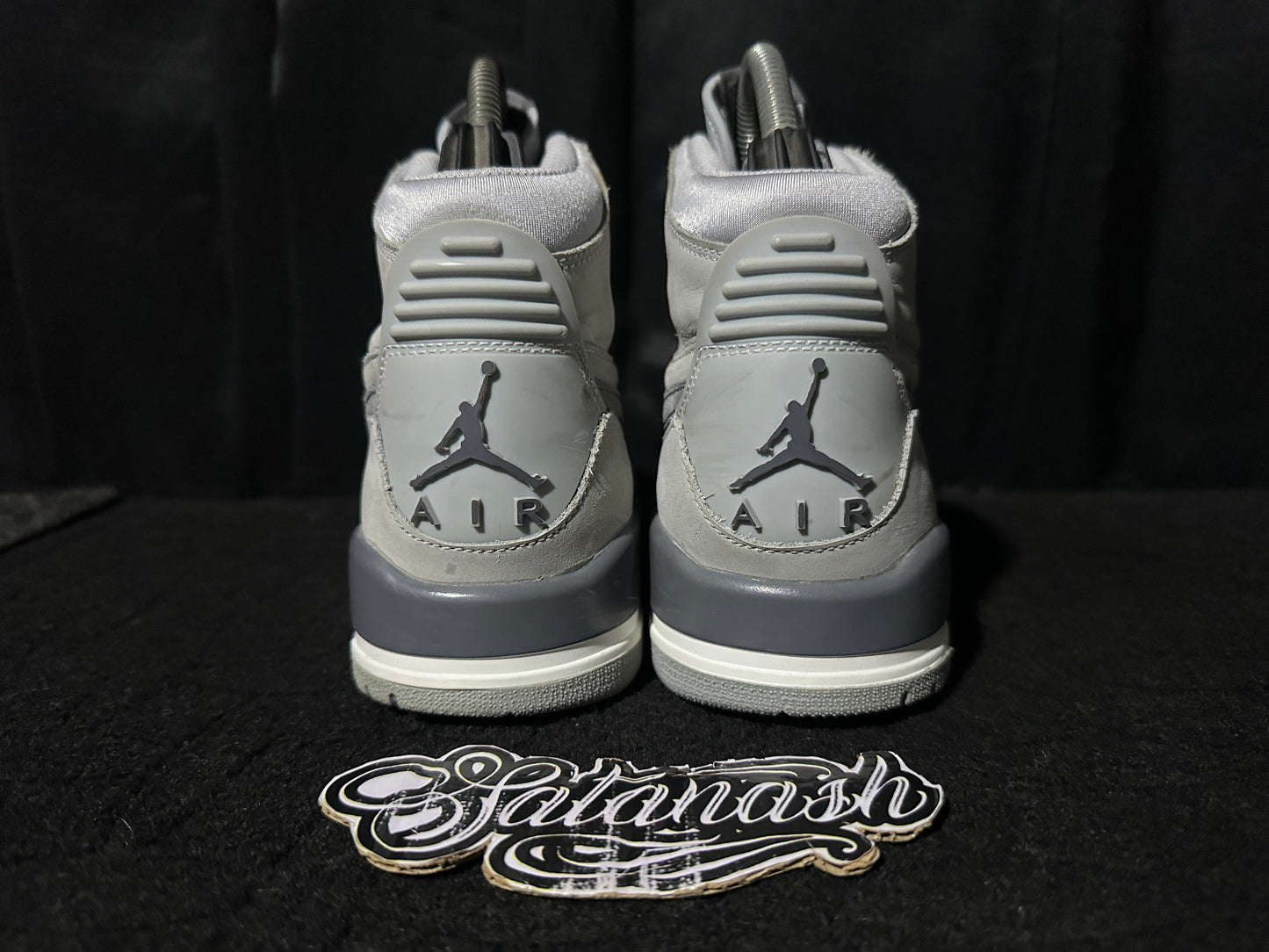 Nike Air "JORDAN" (LEGACY 312) "WOLF GREY LIGHT GRAPHITE SAIL" High