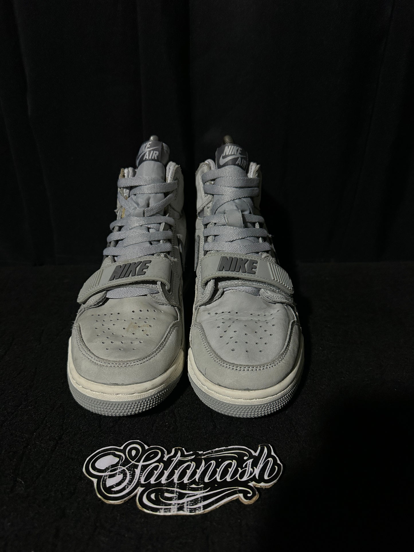 Nike Air "JORDAN" (LEGACY 312) "WOLF GREY LIGHT GRAPHITE SAIL" High