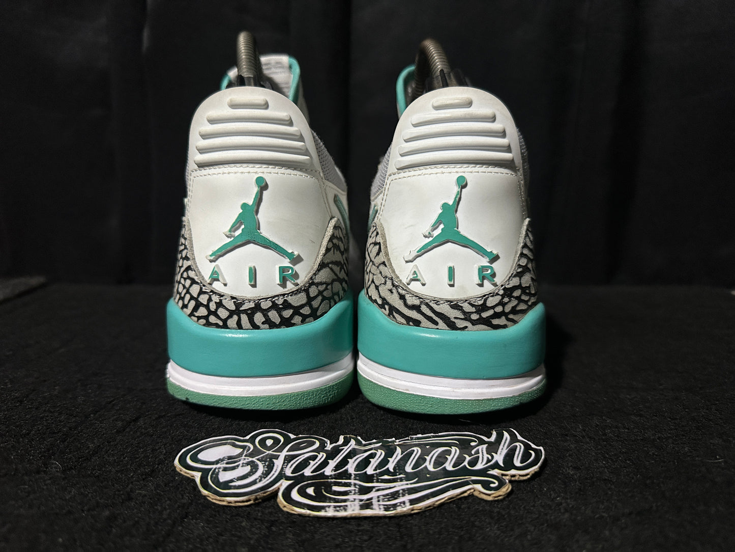 Nike Air "JORDAN" (LEGACY 312) "WHITE TURQUOIS CEMENT GREY" Low