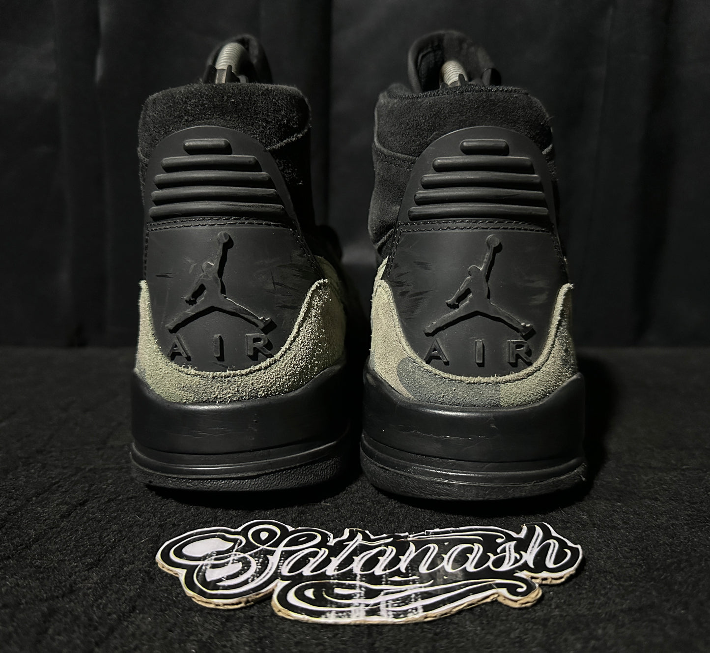 Nike Air "JORDAN" (LEGACY 312) "CAMO GREEN BLACK CEMENT GREY" High Rare