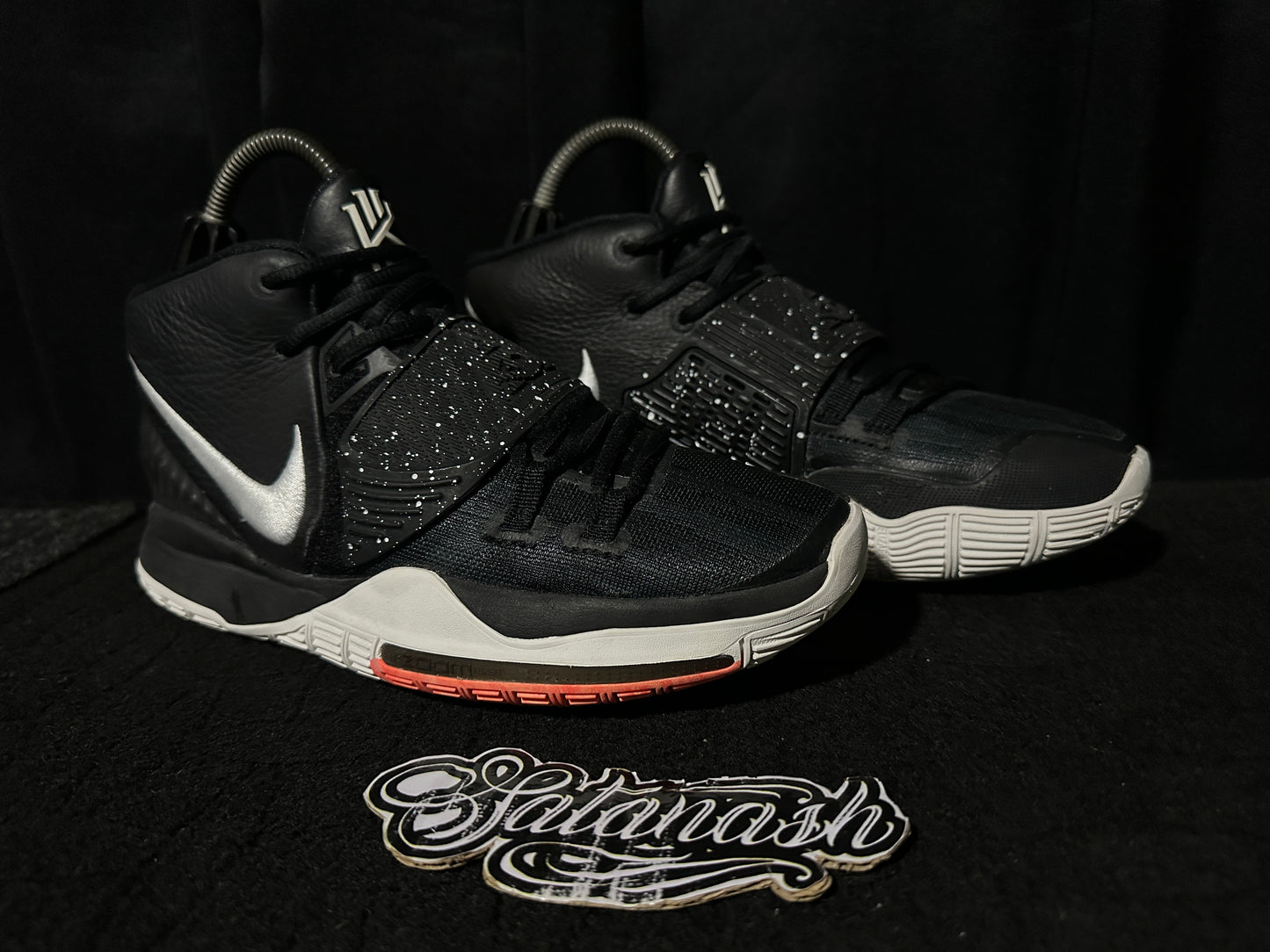 Nike Air "KYRIE 6" (JET) "BLACK WHITE CRIMSON" 2019 Basketball Mid