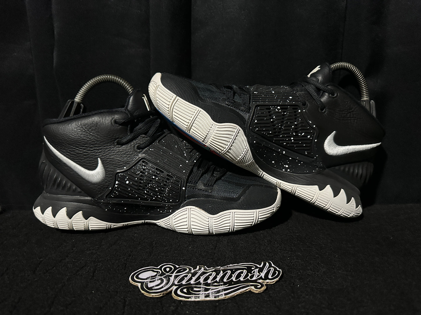 Nike Air "KYRIE 6" (JET) "BLACK WHITE CRIMSON" 2019 Basketball Mid
