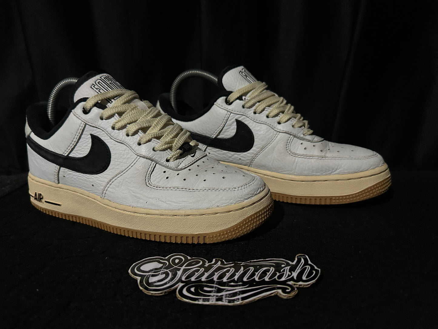 Nike Classic "AIR FORCE 1" (07 LX) "COMMAND FORCE" (WHITE BLACK BROWN GUM) Low