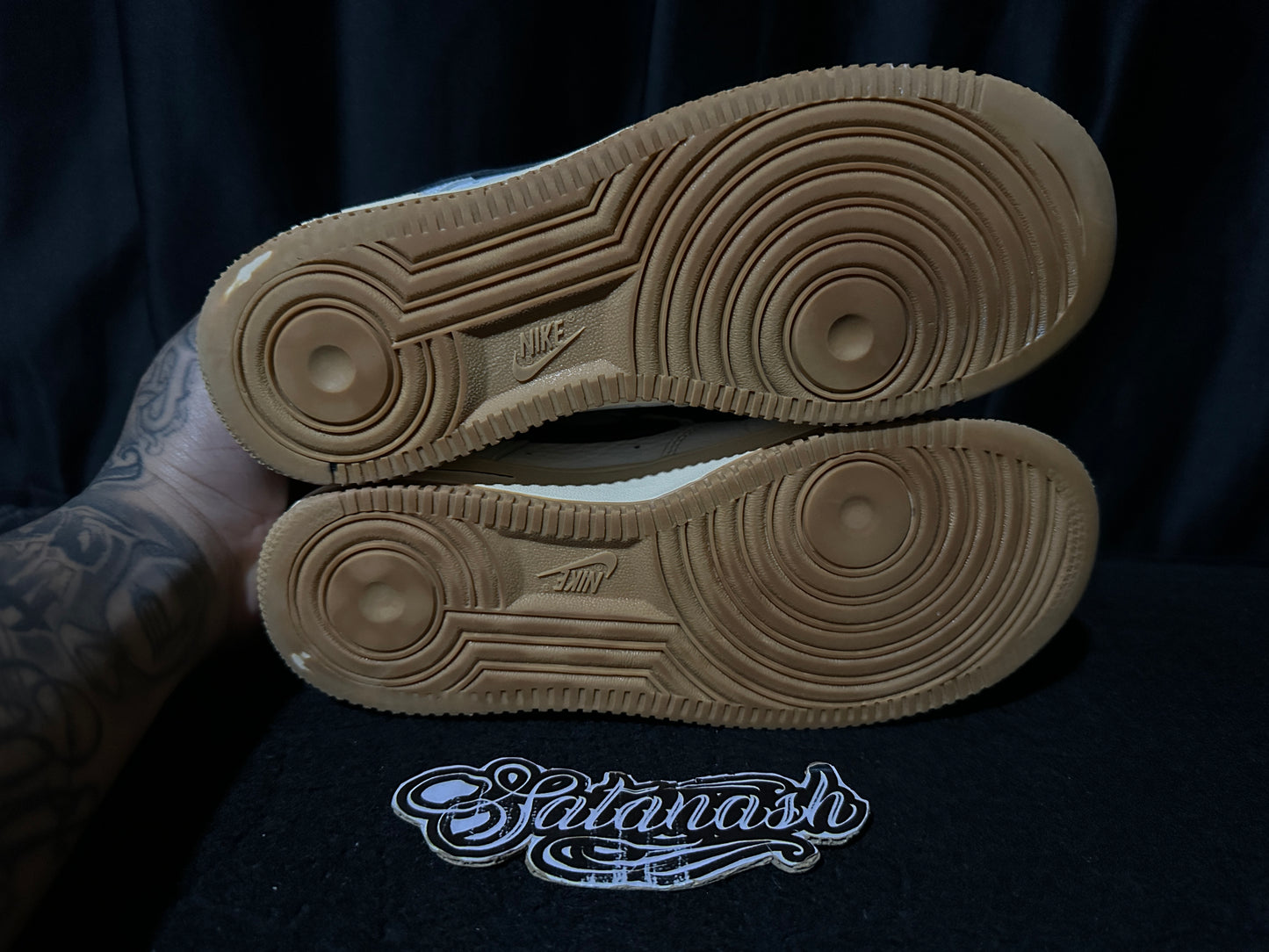 Nike Classic "AIR FORCE 1" (07 LX) "COMMAND FORCE" (WHITE BLACK BROWN GUM) Low