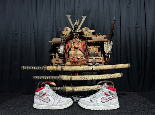 Nike Air "JORDAN 1" (RETRO) "PHANTOM GYM RED SAIL" High