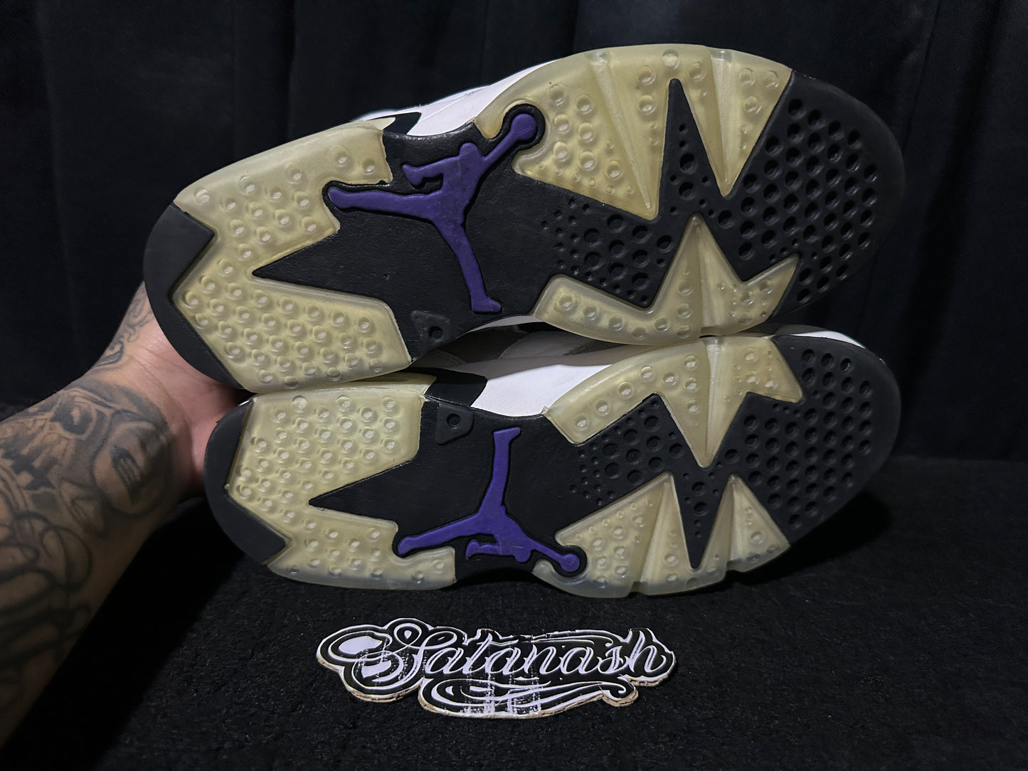 Nike Air "JORDAN 6" (RETRO) "FLIGHT NOSTALGIA" (WHITE DARK CONCORD INFRARED23 BLACK) Mid