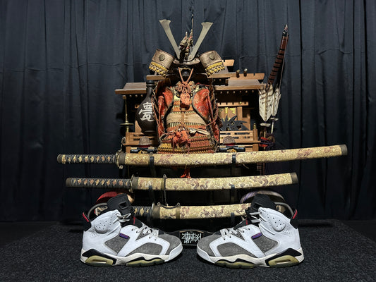 Nike Air "JORDAN 6" (RETRO) "FLIGHT NOSTALGIA" (WHITE DARK CONCORD INFRARED23 BLACK) Mid