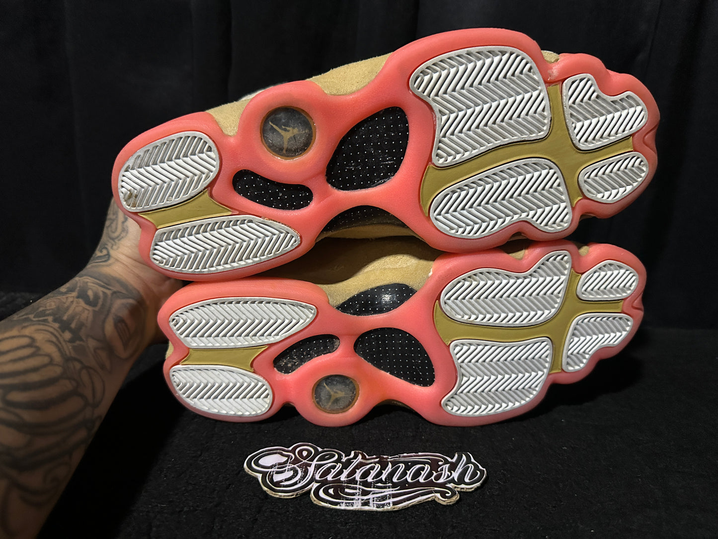 Nike Air "JORDAN 13" (RETRO) "CHINESE NEW YEAR" (PALE IVORY BLACK DIGITAL PINK CLUB GOLD) 2020 Mid Rare
