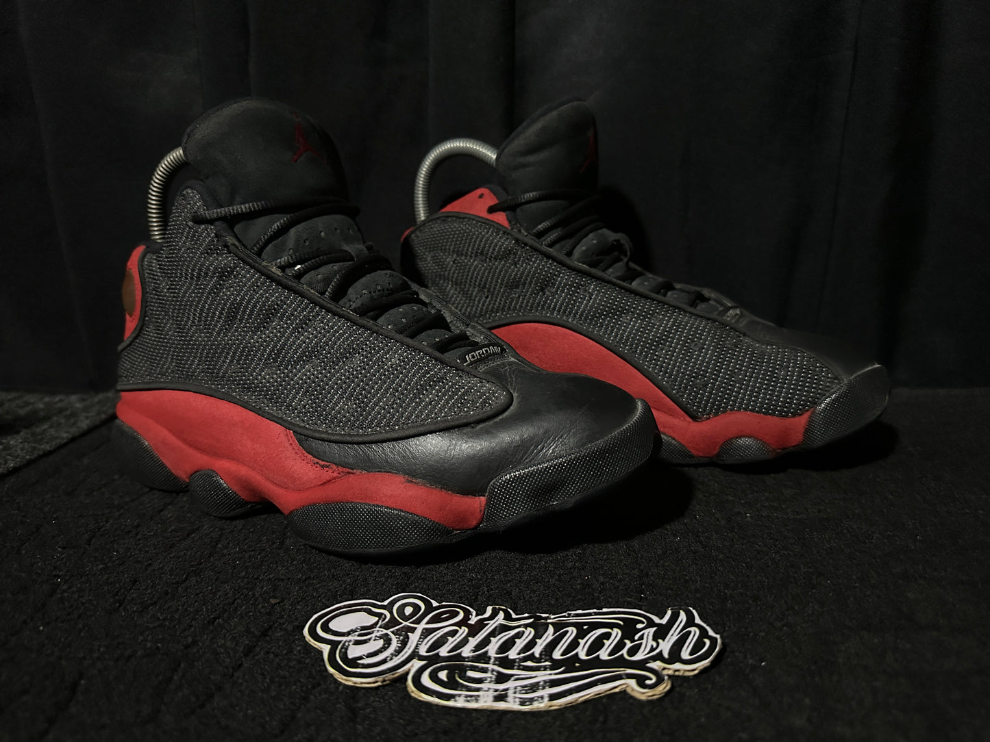 Nike Air "JORDAN 13" (BRED) "BLACK VARSITY RED WHITE" Mid