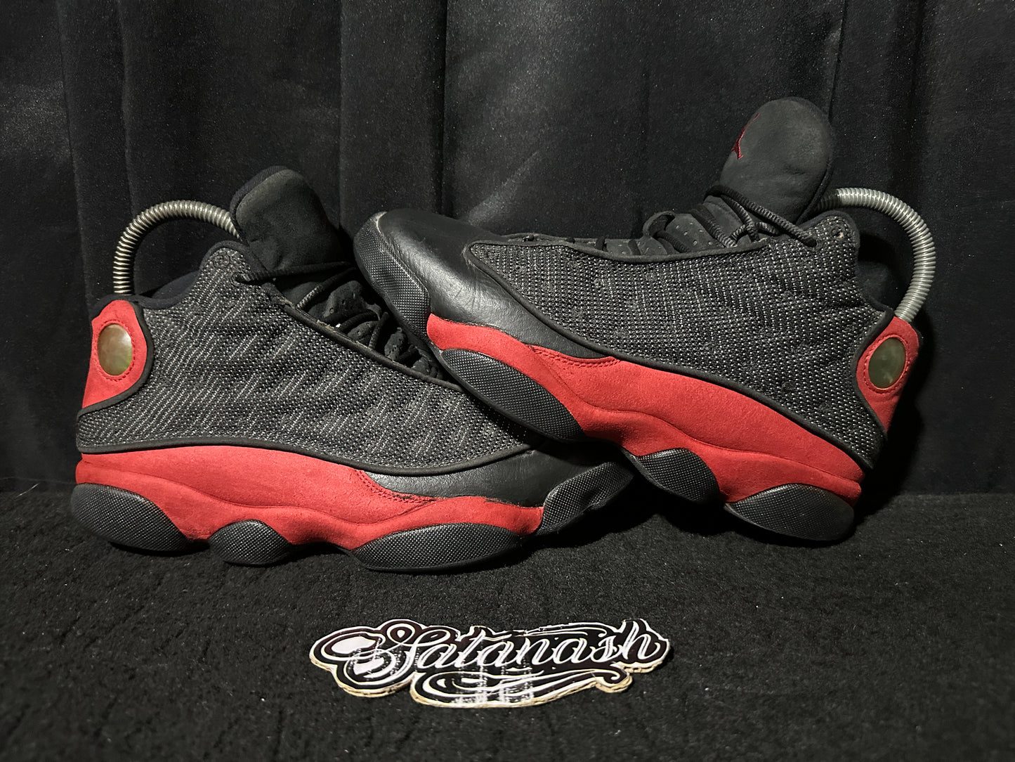 Nike Air "JORDAN 13" (BRED) "BLACK VARSITY RED WHITE" Mid